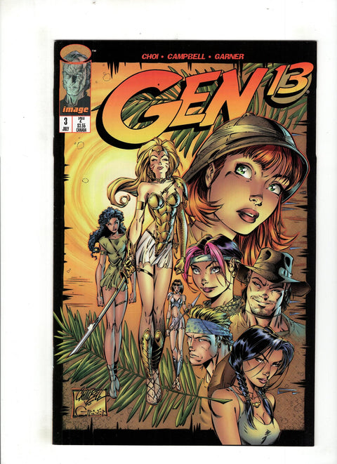 Gen 13, Vol. 2 #3 (Cvr A) (1995) J. Scott Campbell A J. Scott Campbell Buy & Sell Comics Online Comic Shop Toronto Canada