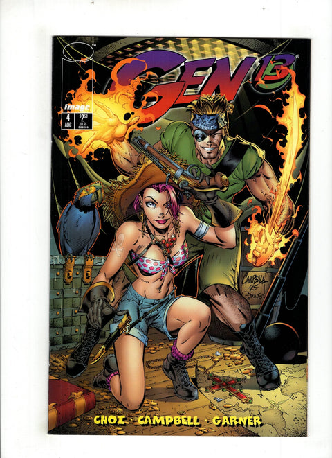 Gen 13, Vol. 2 #4 (Cvr A) (1995) J. Scott Campbell A J. Scott Campbell Buy & Sell Comics Online Comic Shop Toronto Canada