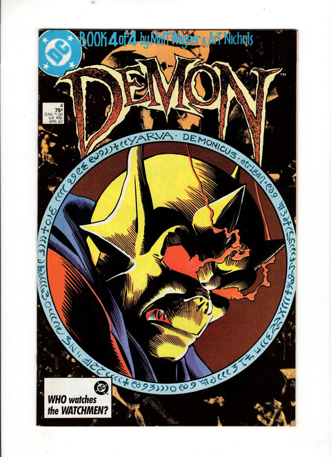 The Demon, Vol. 2 #4 (1987) Buy & Sell Comics Online Comic Shop Toronto Canada