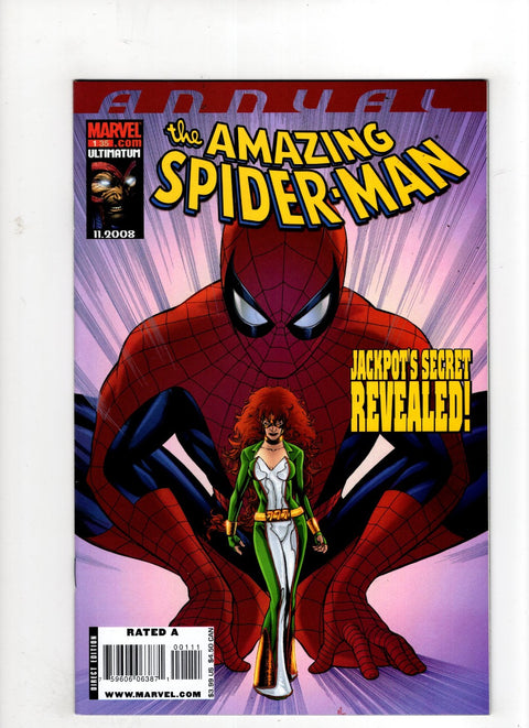 The Amazing Spider-Man, Vol. 2 Annual #35 (2008) Mike McKone Mike McKone Buy & Sell Comics Online Comic Shop Toronto Canada