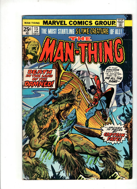 Man-Thing, Vol. 1 #13 (1974) Buy & Sell Comics Online Comic Shop Toronto Canada