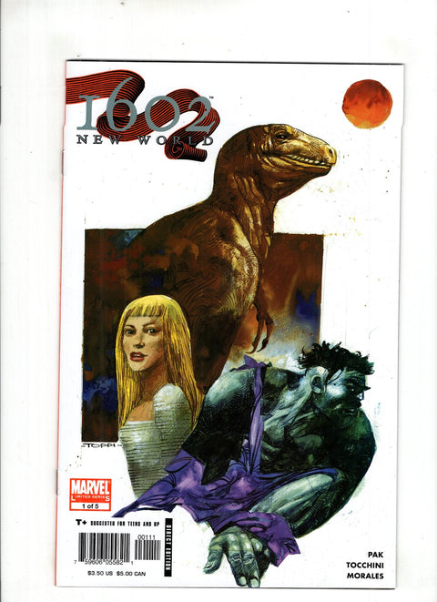 Marvel 1602: New World #1 (2005) Sergio Toppi Sergio Toppi Buy & Sell Comics Online Comic Shop Toronto Canada