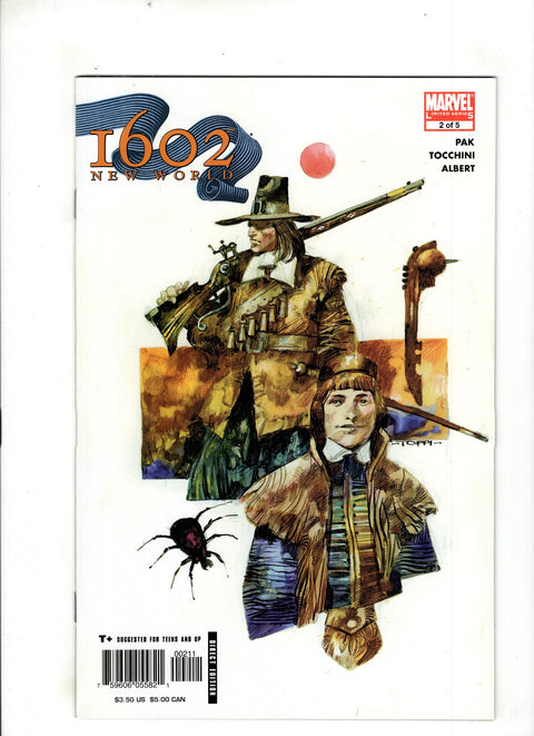 Marvel 1602: New World #2 (2005) Sergio Toppi Sergio Toppi Buy & Sell Comics Online Comic Shop Toronto Canada