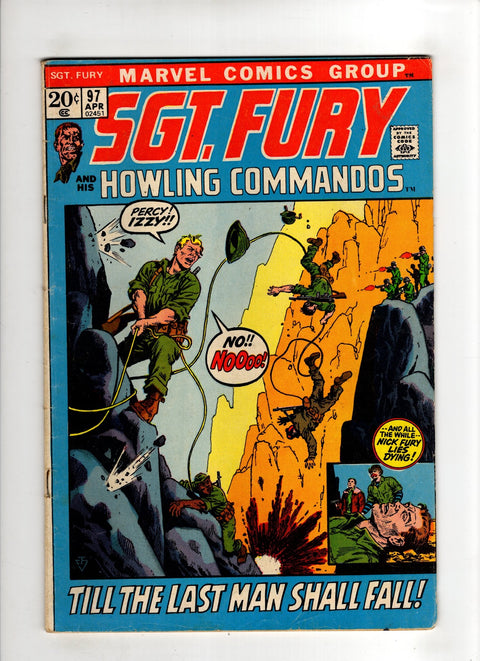 Sgt. Fury and His Howling Commandos #97 (1972) Buy & Sell Comics Online Comic Shop Toronto Canada