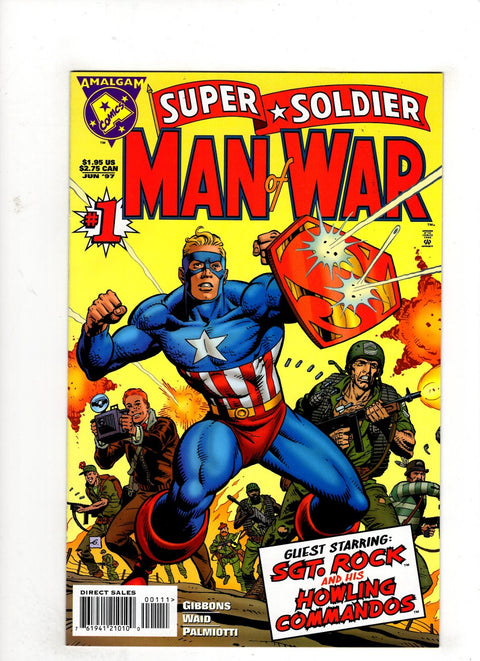 Super Soldier: Man of War #1 (1997) Buy & Sell Comics Online Comic Shop Toronto Canada
