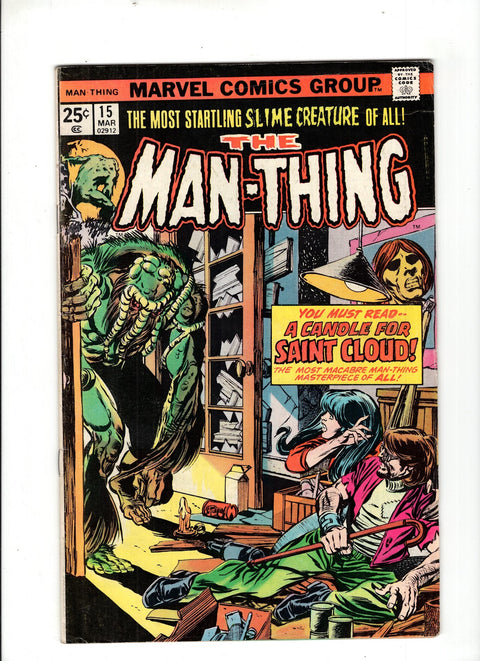 Man-Thing, Vol. 1 #15 (1974) Buy & Sell Comics Online Comic Shop Toronto Canada