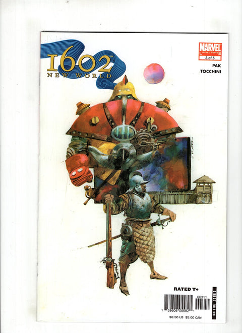 Marvel 1602: New World #3 (2005) Sergio Toppi Sergio Toppi Buy & Sell Comics Online Comic Shop Toronto Canada