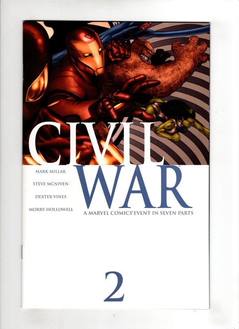 Civil War, Vol. 1 #2 (Cvr A) (2006) Steve McNiven A Steve McNiven Buy & Sell Comics Online Comic Shop Toronto Canada