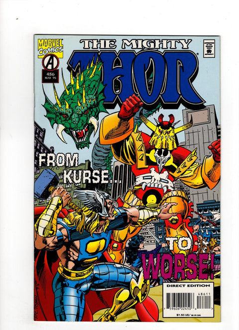 Thor, Vol. 1 #486 (1995) Buy & Sell Comics Online Comic Shop Toronto Canada