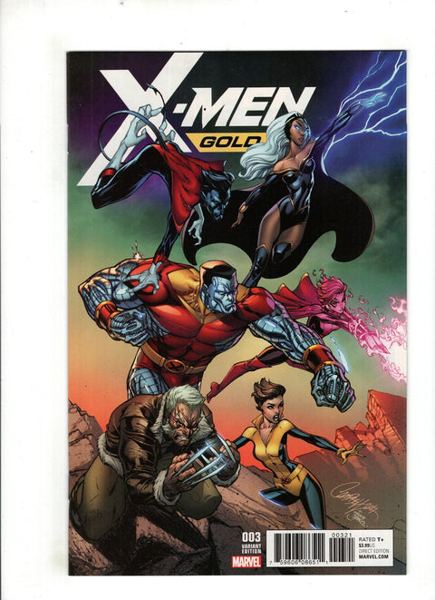 X-Men: Gold, Vol. 2 #3 (Cvr B) (2017) J. Scott Campbell Incentive Variant (1:25) B J. Scott Campbell Incentive Variant (1:25) Buy & Sell Comics Online Comic Shop Toronto Canada