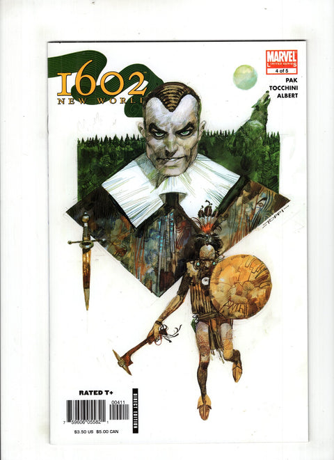 Marvel 1602: New World #4 (2005) Sergio Toppi Sergio Toppi Buy & Sell Comics Online Comic Shop Toronto Canada
