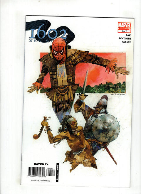 Marvel 1602: New World #5 (2005) Sergio Toppi Sergio Toppi Buy & Sell Comics Online Comic Shop Toronto Canada