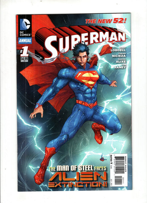 Superman, Vol. 3 Annual #1 (2012) Kenneth Rocafort Cover Kenneth Rocafort Cover Buy & Sell Comics Online Comic Shop Toronto Canada
