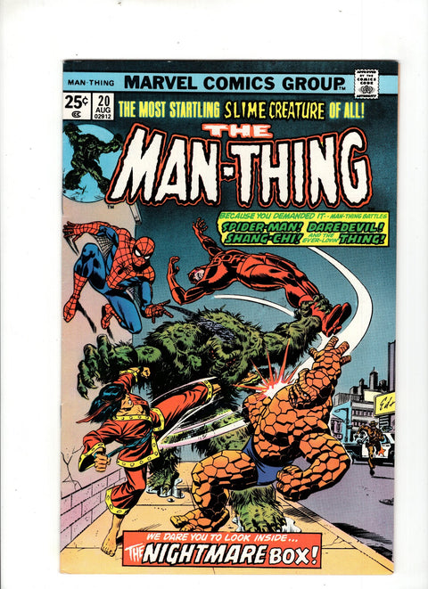 Man-Thing, Vol. 1 #20 (1975) Buy & Sell Comics Online Comic Shop Toronto Canada