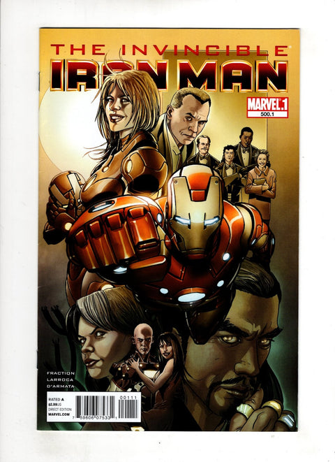 Invincible Iron Man, Vol. 1 #500 (Cvr .1) (2011) Point One .1 Point One Buy & Sell Comics Online Comic Shop Toronto Canada