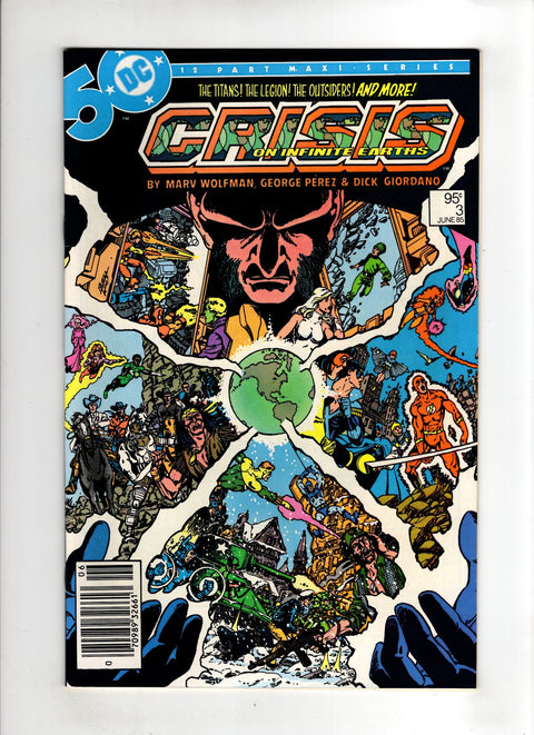 Crisis on Infinite Earths #3 (1985) Canadian Price Variant Canadian Price Variant Buy & Sell Comics Online Comic Shop Toronto Canada