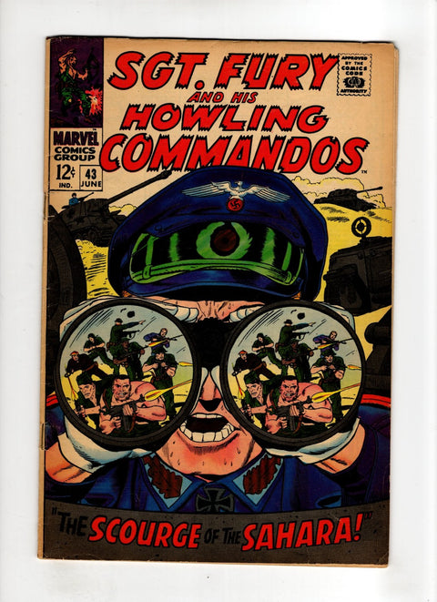 Sgt. Fury and His Howling Commandos #43 (1967) Buy & Sell Comics Online Comic Shop Toronto Canada