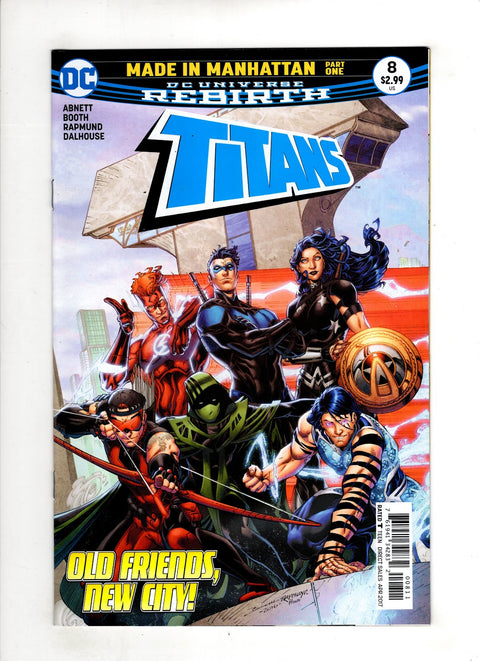 Titans, Vol. 3 #8 (Cvr A) (2017) Brett Booth & Norm Rapmund A Brett Booth & Norm Rapmund Buy & Sell Comics Online Comic Shop Toronto Canada