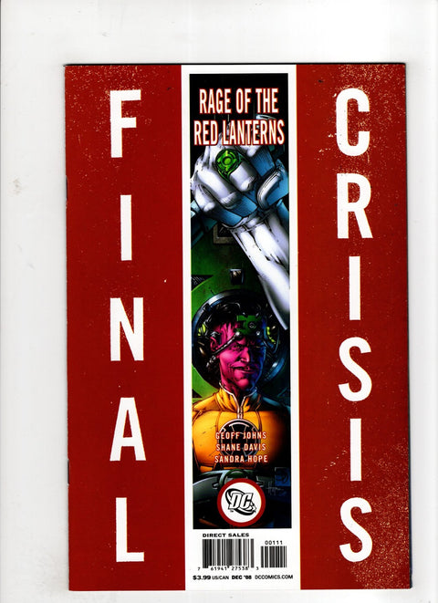 Final Crisis: Rage of the Red Lanterns #1 (Cvr B) (2008) Sliver B Sliver Buy & Sell Comics Online Comic Shop Toronto Canada