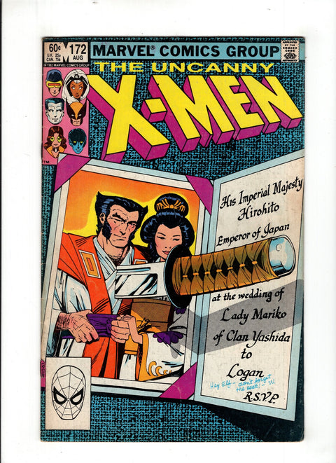 Uncanny X-Men, Vol. 1 #172 (1983) Buy & Sell Comics Online Comic Shop Toronto Canada