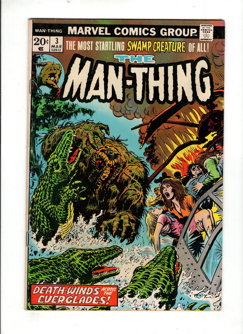 Man-Thing, Vol. 1 #3 (1973) 1st Foolkiller 1st Foolkiller Buy & Sell Comics Online Comic Shop Toronto Canada