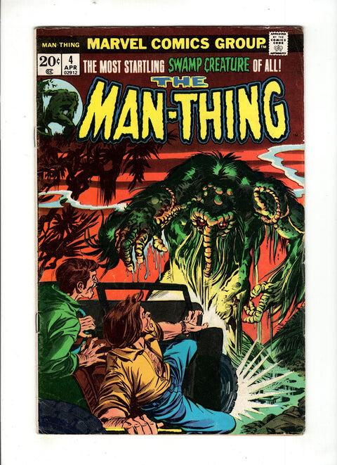 Man-Thing, Vol. 1 #4 (1974) Buy & Sell Comics Online Comic Shop Toronto Canada