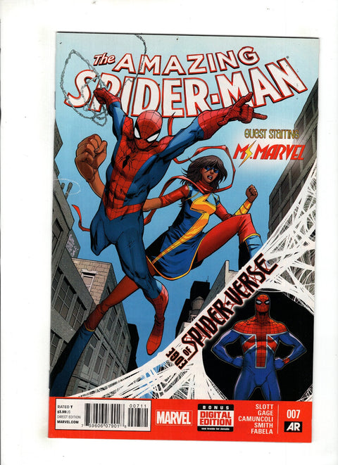 The Amazing Spider-Man, Vol. 3 #7 (Cvr A) (2014) Giuseppe Camuncoli A Giuseppe Camuncoli Buy & Sell Comics Online Comic Shop Toronto Canada
