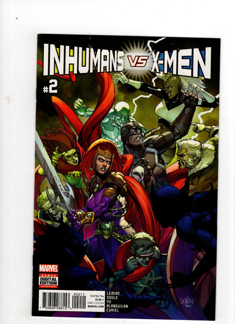 Inhumans vs. X-Men #2 (Cvr A) (2017) Leinil Francis Yu A Leinil Francis Yu Buy & Sell Comics Online Comic Shop Toronto Canada