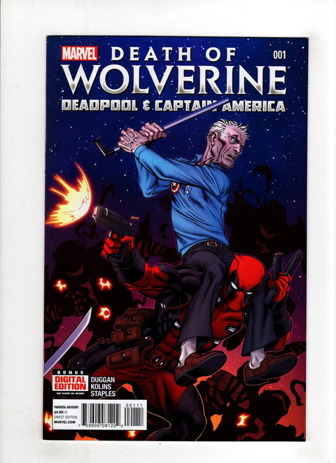 Death of Wolverine: Deadpool & Captain America #1 (Cvr A) (2014) Ed McGuinness A Ed McGuinness Buy & Sell Comics Online Comic Shop Toronto Canada