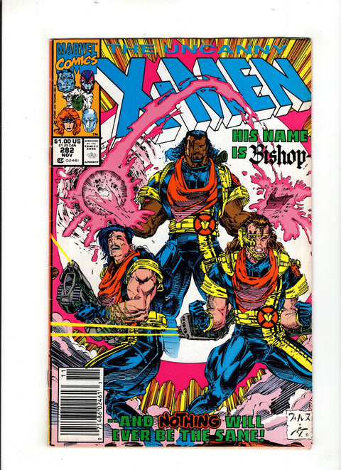 Uncanny X-Men, Vol. 1 #282 (1991) 1st Bishop 1st Bishop Buy & Sell Comics Online Comic Shop Toronto Canada