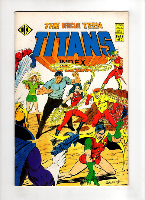 Official Teen Titans Index #2 (1985) Buy & Sell Comics Online Comic Shop Toronto Canada