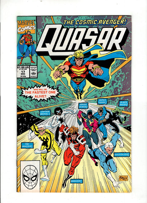 Quasar #17 (1990) Buy & Sell Comics Online Comic Shop Toronto Canada