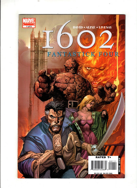 Marvel 1602: Fantastick Four #1 (2006) Leinil Francis Yu Leinil Francis Yu Buy & Sell Comics Online Comic Shop Toronto Canada