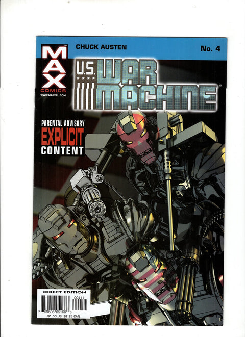 U.S. War Machine #4 (2001) Buy & Sell Comics Online Comic Shop Toronto Canada