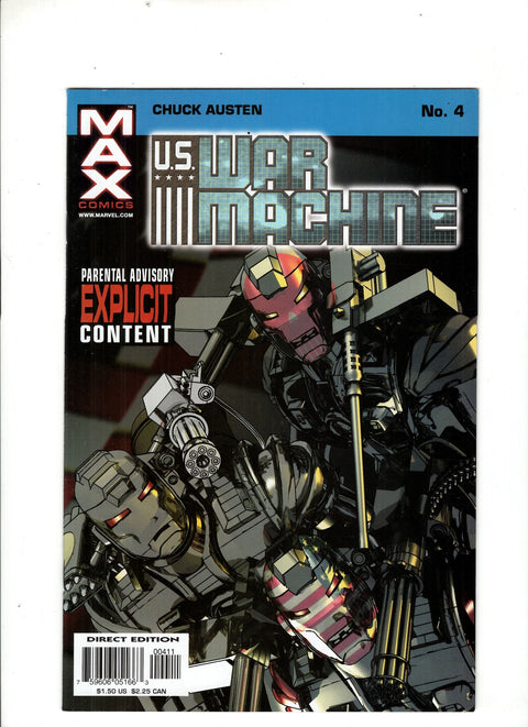 U.S. War Machine #4 (2001) Buy & Sell Comics Online Comic Shop Toronto Canada