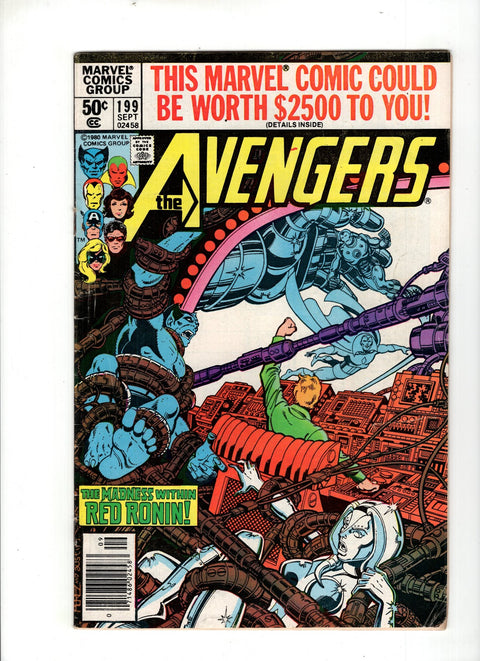 The Avengers, Vol. 1 #199 (1980) Newsstand Edition Newsstand Edition Buy & Sell Comics Online Comic Shop Toronto Canada