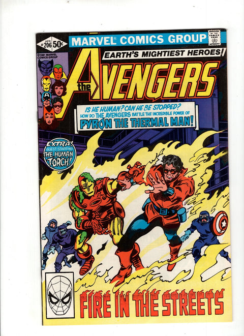 The Avengers, Vol. 1 #206 (1981) Buy & Sell Comics Online Comic Shop Toronto Canada