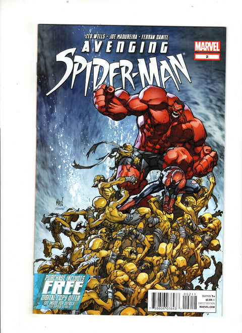 Avenging Spider-Man #2 (Cvr A) (2011) Joe Madureira A Joe Madureira Buy & Sell Comics Online Comic Shop Toronto Canada