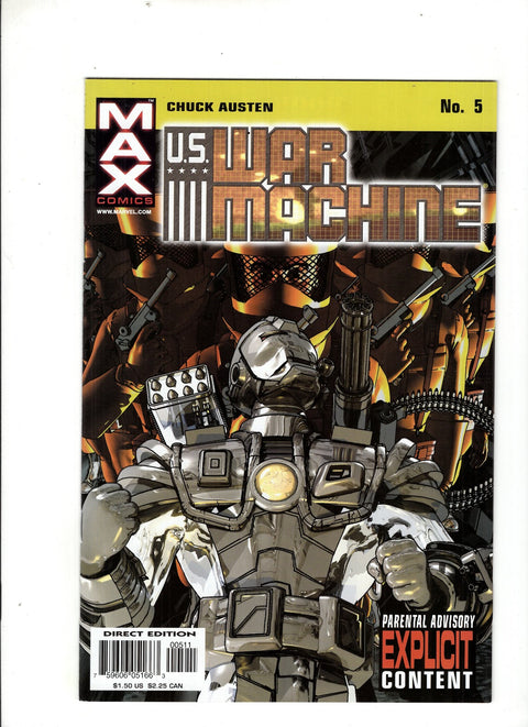 U.S. War Machine #5 (2001) Buy & Sell Comics Online Comic Shop Toronto Canada