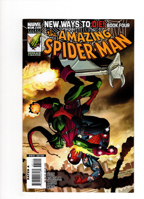 The Amazing Spider-Man, Vol. 2 #571 (Cvr A) (2008) John Romita Jr. A John Romita Jr. Buy & Sell Comics Online Comic Shop Toronto Canada
