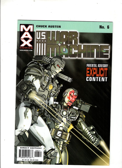 U.S. War Machine #6 (2001) Buy & Sell Comics Online Comic Shop Toronto Canada