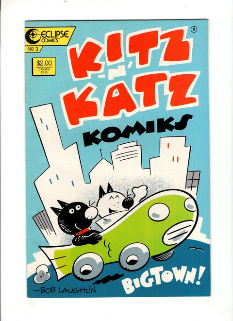 Kitz 'n' Katz #3 (1986) Buy & Sell Comics Online Comic Shop Toronto Canada