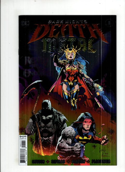 Dark Nights: Death Metal #1 (Cvr A) (2020) Greg Capullo & Jonathan Glapion Foil A Greg Capullo & Jonathan Glapion Foil Buy & Sell Comics Online Comic Shop Toronto Canada
