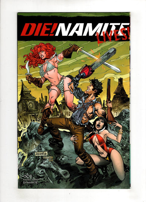 Die!Namite Lives! #3 (Cvr D) (2021) Dave Acosta D Dave Acosta Buy & Sell Comics Online Comic Shop Toronto Canada