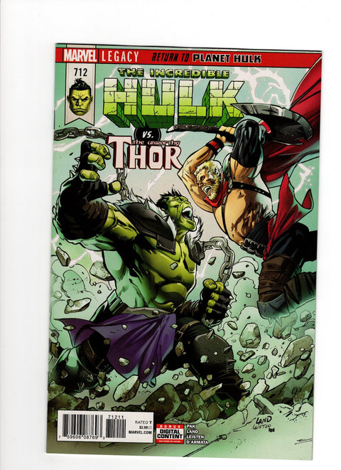 The Incredible Hulk, Vol. 3 #712 (Cvr A) (2018) Greg Land A Greg Land Buy & Sell Comics Online Comic Shop Toronto Canada