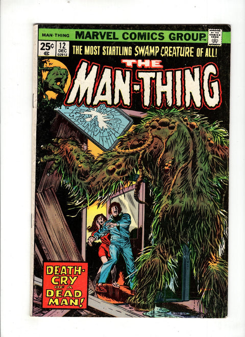 Man-Thing, Vol. 1 #12 (1974) Buy & Sell Comics Online Comic Shop Toronto Canada