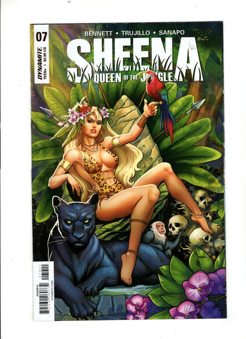 Sheena (Dynamite Entertainment) #7 (Cvr A) (2018) Maria Sanapo A Maria Sanapo Buy & Sell Comics Online Comic Shop Toronto Canada