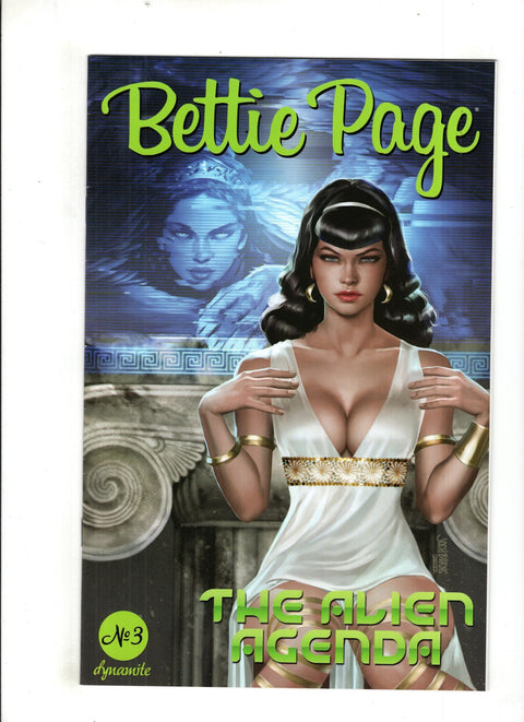 Bettie Page: The Alien Agenda #3 (Cvr B) (2022) Josh Burns B Josh Burns Buy & Sell Comics Online Comic Shop Toronto Canada