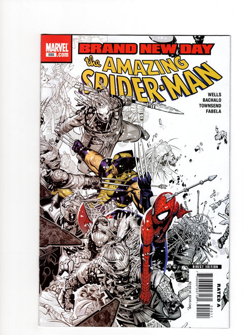 The Amazing Spider-Man, Vol. 2 #555 (Cvr A) (2008) Chris Bachalo A Chris Bachalo Buy & Sell Comics Online Comic Shop Toronto Canada