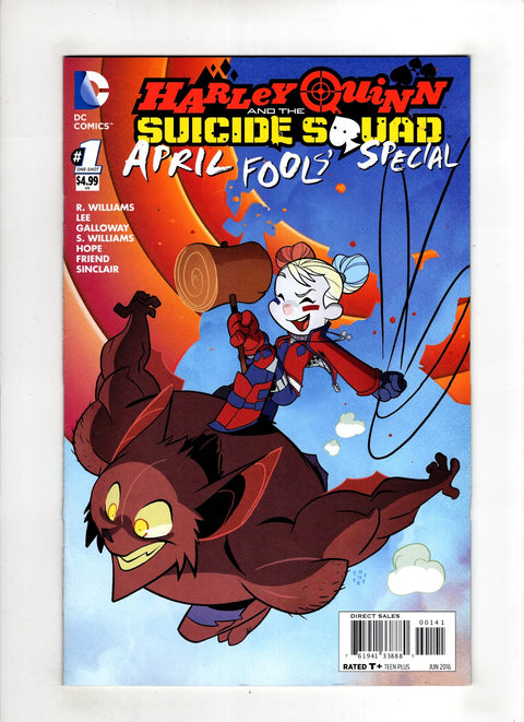 Harley Quinn and Suicide Squad April Fool's Special #1 (Cvr D) (2016) Sean Galloway Variant D Sean Galloway Variant Buy & Sell Comics Online Comic Shop Toronto Canada